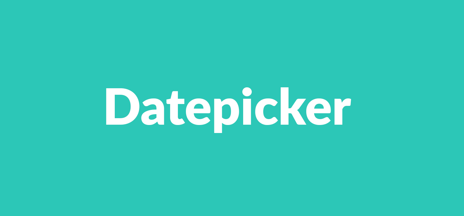 Datepicker